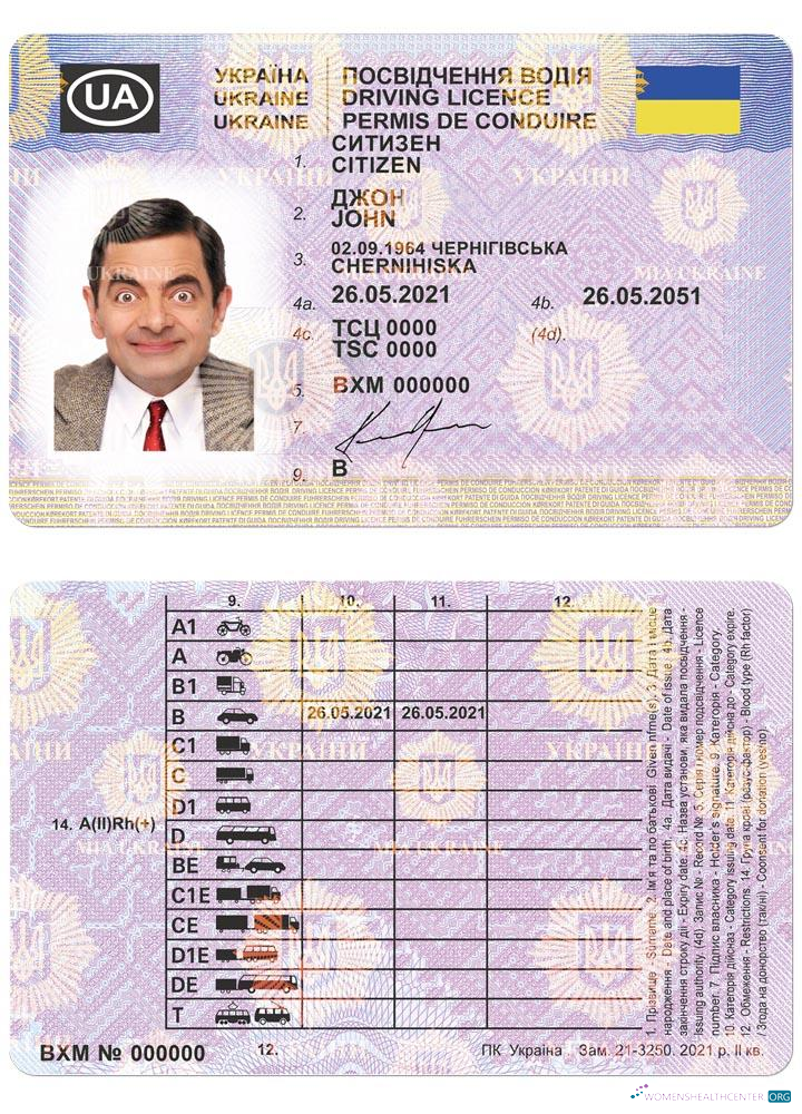 download Ukraine driving license 2021   present